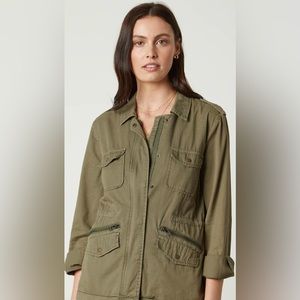 Velvet by Graham & Spencer Ruby Lightweight Army jacket